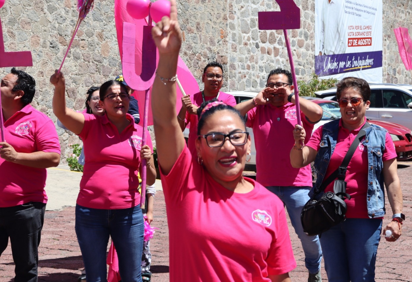 Trabajadores del IMSS ven a Luz María Flores como virtual ganadora de elección de la Sec. XXX del SNTSS